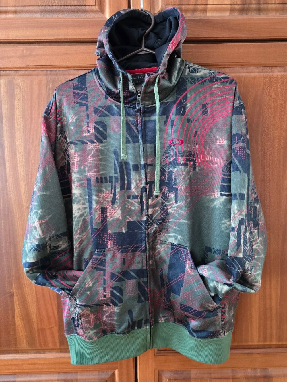 OAKLEY Cam zip down hoodie lg male